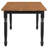 Hayward Walnut And Black Dining Table
