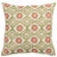 Mandala Motif Linen Print Cushion in Green-1775737868-1775737871