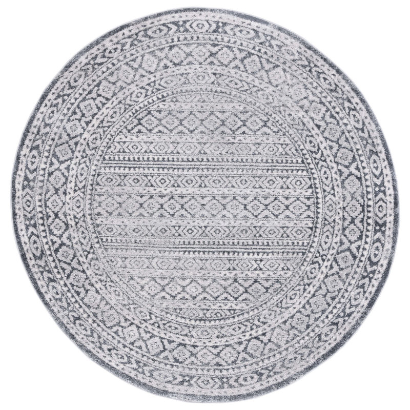Gracie-Lou Performance Southwestern Rug, Round 6'7"