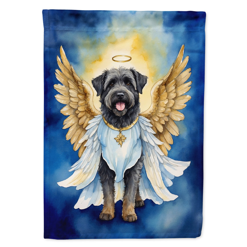 Drapeau Bouvier des Flandres My Angel Garden