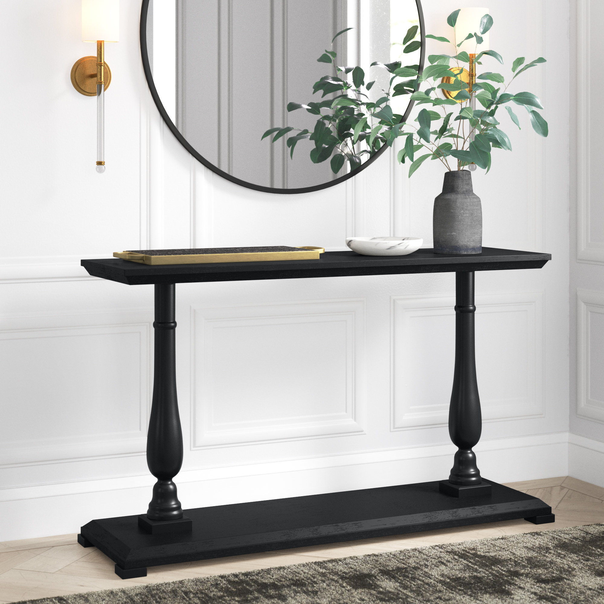 Greyleigh™ Crayton 54'' Solid Wood Console Table & Reviews - Wayfair Canada