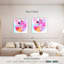 Avery abstrait magenta vif-109396965