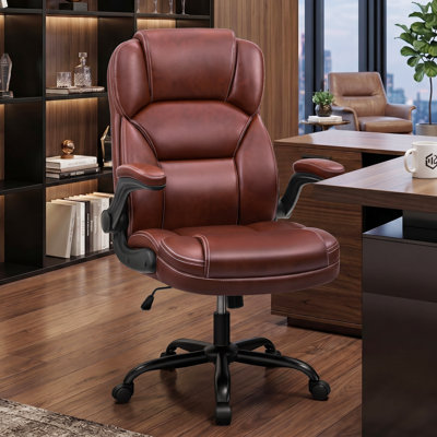 Fauteuil de direction ergonomique avec accoudoirs rabattables