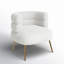 Fauteuil demi-tonneau l 30 po Demetrius-1505675882