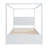 Canopy Platform Bed with Trundle and Three Storage Drawers-1066597936-1047703637
