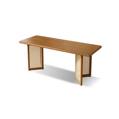 Table de salle à manger brune