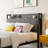 Full Size Bed Frame with Storage Headboard & Charging Station, Solid, No Box Spring, Easy Assembly-118435088