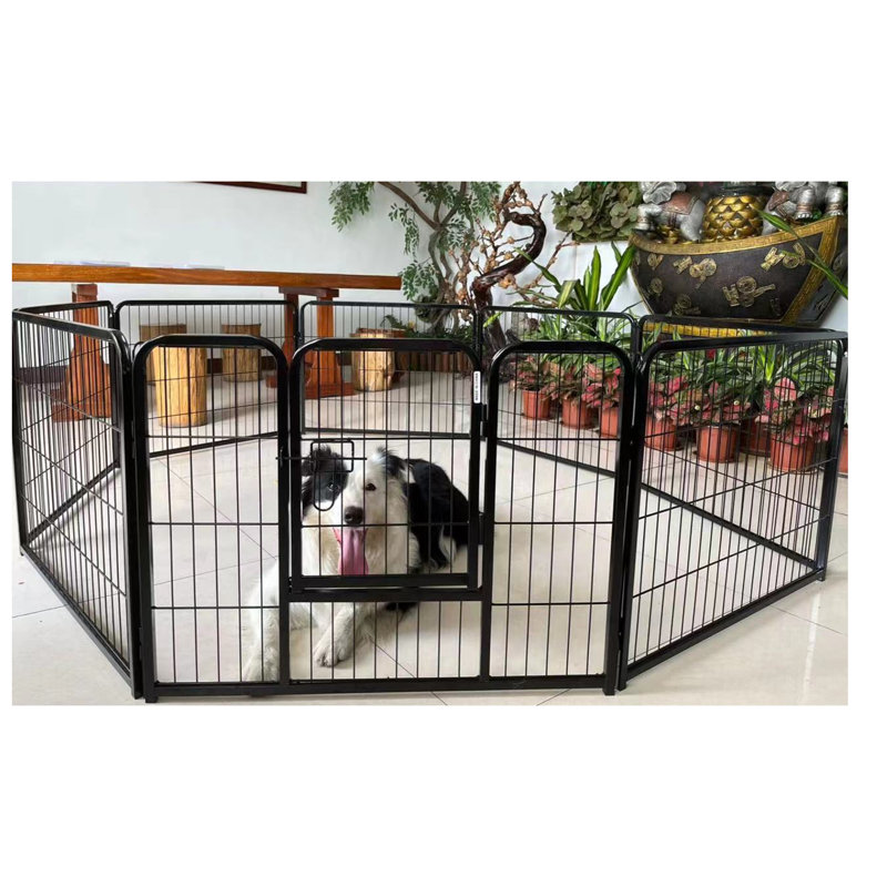 Barrière pour animaux autoportante