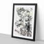 Landscape View by Bada Shanren - Picture Frame Painting Print-55582279-55582278