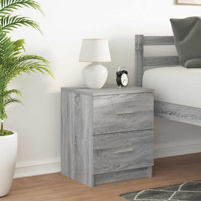 Bedside Cabinet With 2 Drawers