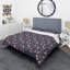 Ensemble de housse de couette ferme en microfibre mauve à la main-40701759