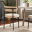 Chaise d'appoint rembourrée en molleton Teddy-1575810206
