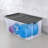 Sterilite Clear Plastic Stacking Storage Containers w/ Lid-98364623-98364624