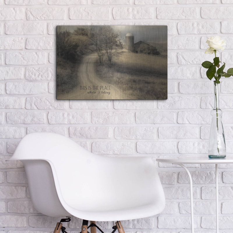 «Place Where I Belong» par Lori Deiter, H 16 po x l 24 po