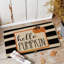 Paillasson Watercolor Stripes Hello Pumpkin
