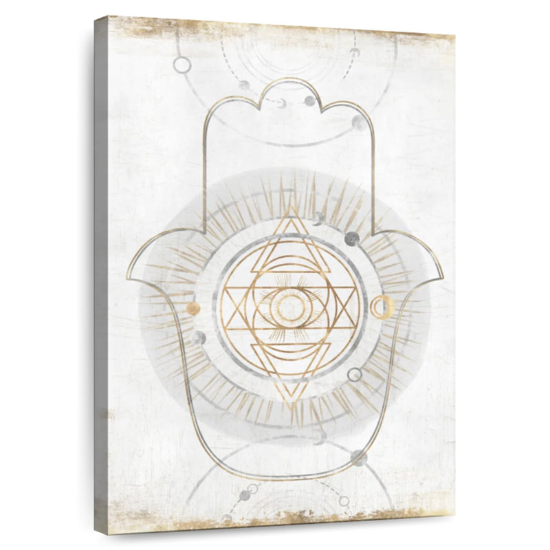 Or Hamsa I, H 24 po x l 16 po