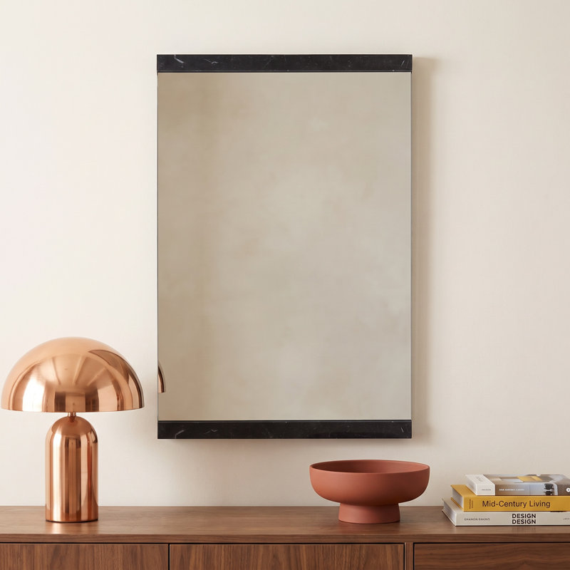 Anneleen Metal Flat Wall Mirror