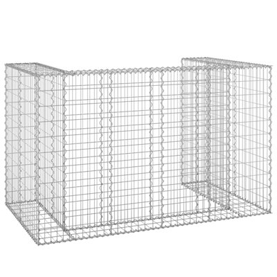 Silver Metal Fence Panel