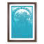 Sarah Bernhardt in Blue - Picture Frame Graphic Art-62807111-62807114