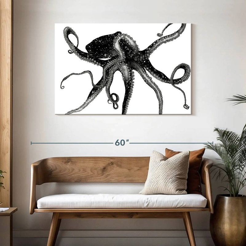 Brampt Cosmic Octopus, 30" H x 45" W