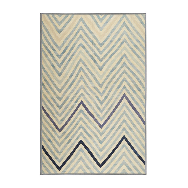Chevron Indoor Rug, Rectangle 5' x 7'