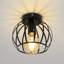 Vintage Semi Flush Mount Ceiling Light Fixture-557061945