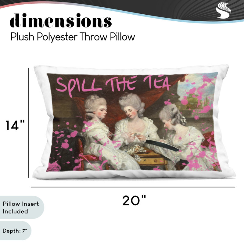 Coussin Spill The Tea Iconic