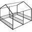 Fabrication simple et sécuritaire de 2 lits plateforme noirs en métal-2011677918