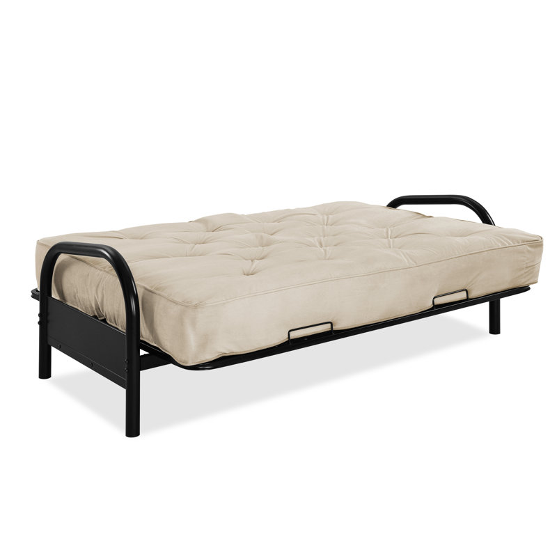 Futon avec matelas Dallas, Biscuit