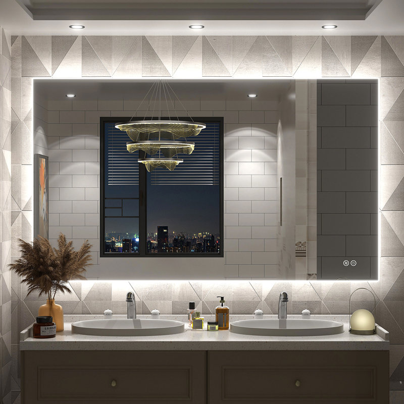 Miroir de salle de bain , 51 po x 30 po