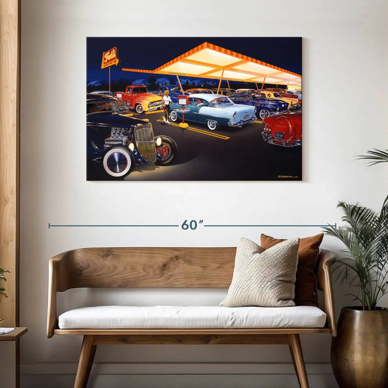 Mehar Ted's Drive-In, 30" H x 45" W