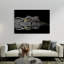 Crocodile'S Dark Gaze Contemporary Alligator Crocodile Nature Wildlife Wall Art Print 1 Piece Wrapped Canvas Wall Art-1550139425