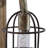 Bryant Metal Battery Operated Geometric Brown Accent Lamp with Included Fixed LED Light