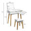 Corlyn Dressing Table with Mirror