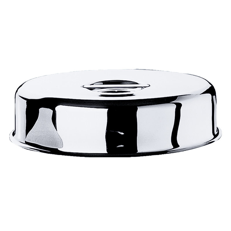 Cloche menu et banquet pour plaque ovale L: housse 13 3/4 po