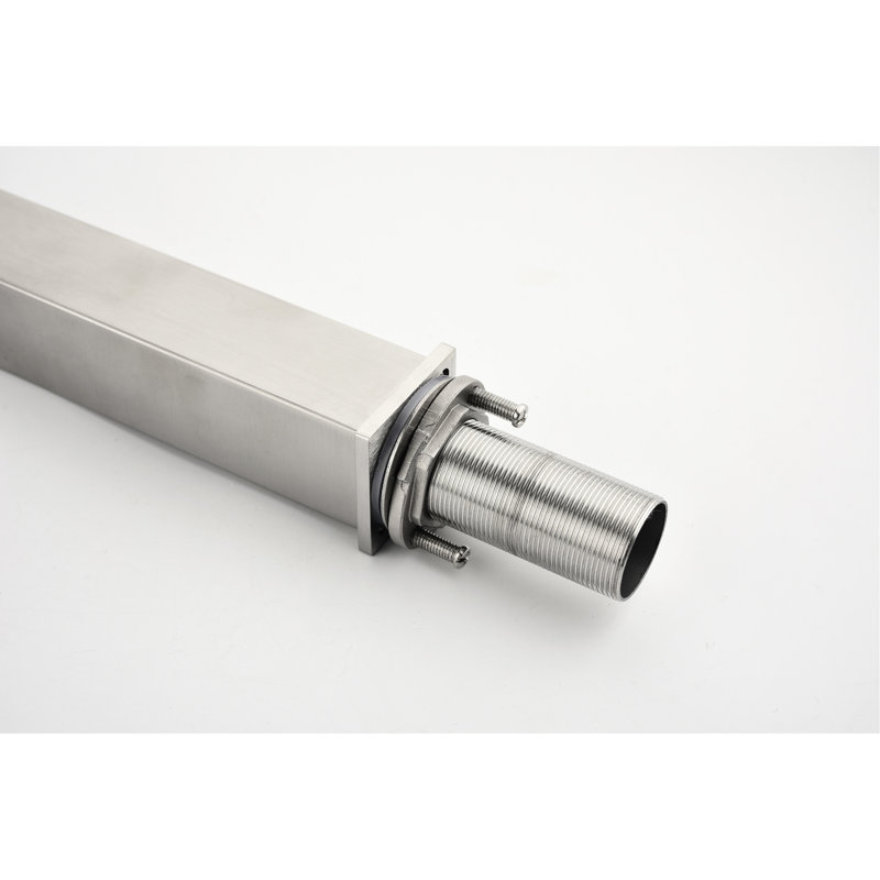 Bathroom Tap, Single Hole Sink Fitting, Brushed Nickel, Stainless Steel, Corrosion, Silent Splash- Water Flow Nickel Resists Corrosion And Fingerprints, Gentle