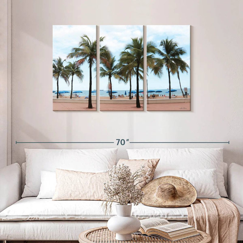 Gillard Florida Palms, 28" H x 45" W