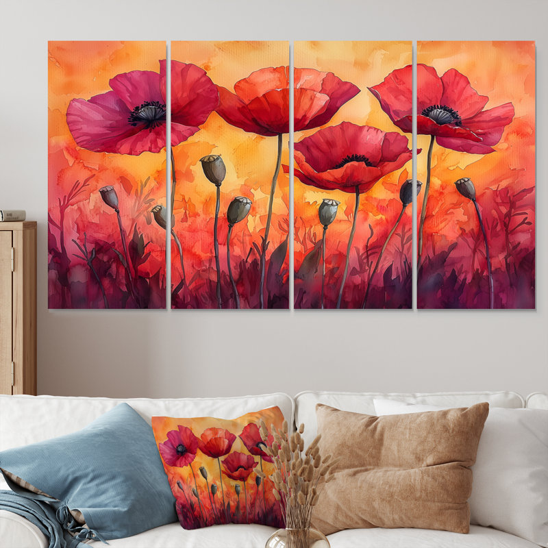 Ladonna - Art - Pour le salon, 4, H 28 po x l 48 po