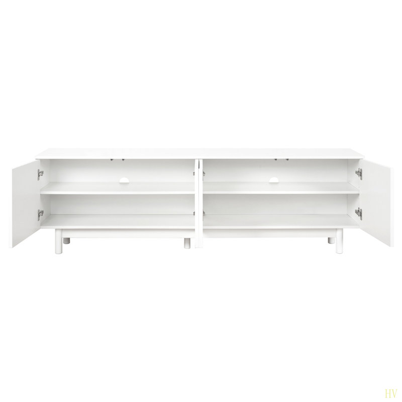Meuble télé Graceful, Blanc