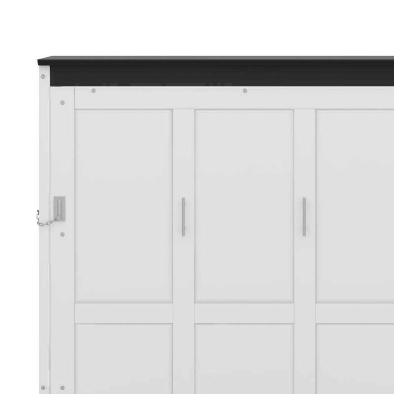Lit escamotable multifonctionnel - canapé, bureau, armoire de rangement et conception pliable pour économiser de l'espace