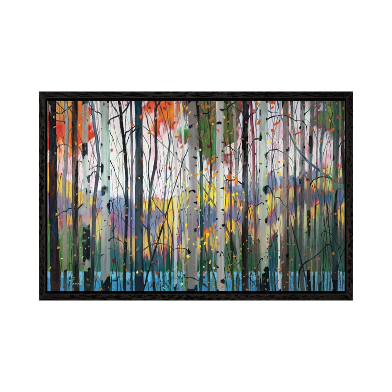 Lone Ranger by Graham Forsythe - Painting on Canvas, 66.04 cm H x 45.72 cm W, Black Floater Framed