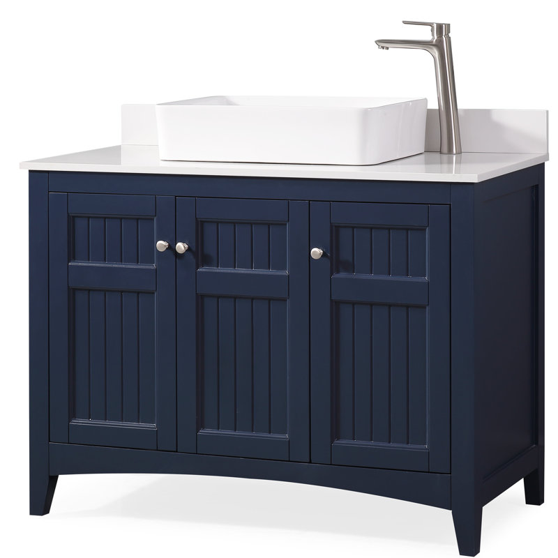 Meuble-lavabo de salle de bain simple 42 po Eugene
