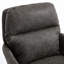 Chaise de bureau ergonomique en similicuir avec hauteur réglable et mousse haute densité