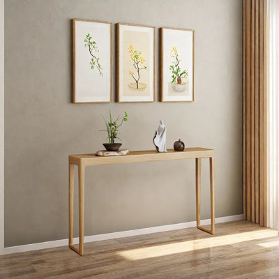 Console en bois de frêne massif