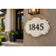 Plaque d'adresse coloniale