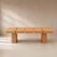 Table de salle à manger extensible en bois de chêne massif L 105 po x l 47 po avec 3 rallonges amovibles Bachman