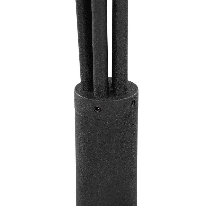 Aledo 205cm Black Arched Floor Lamp