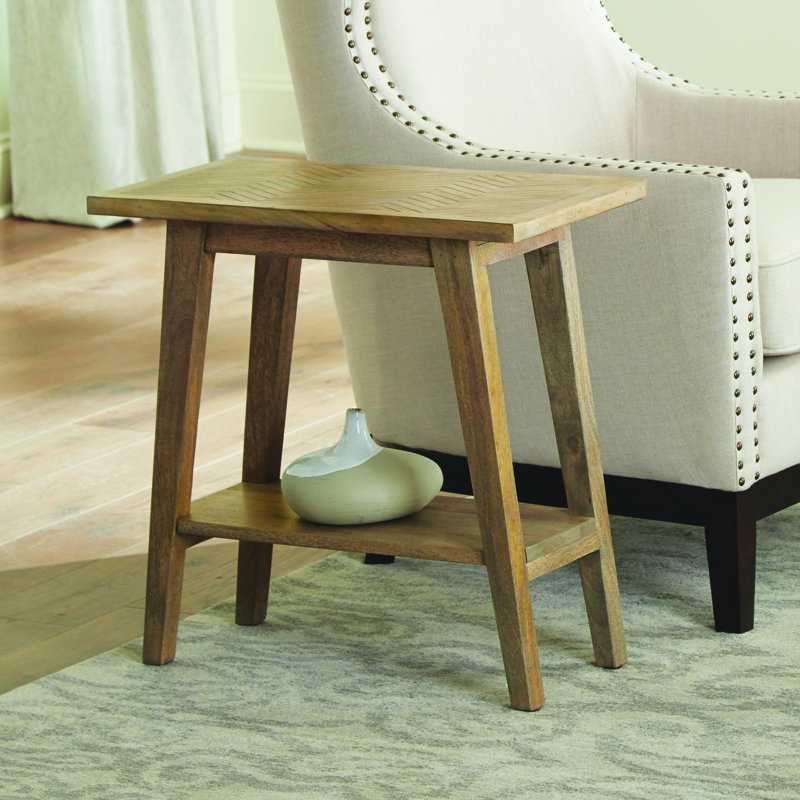Shreffler Solid Wood End Table