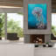 «Colorful Jellyfish 2» par Carolee Vitaletti, art mural sur toile-555178746