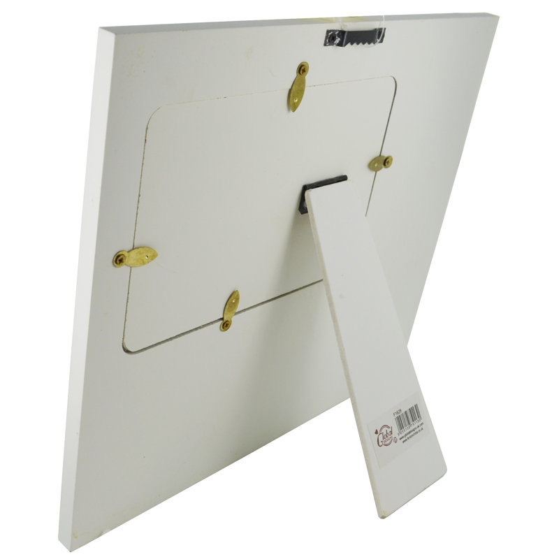 Dumont Cream Solid + Manufactured Wood Picture Frame